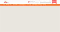 Desktop Screenshot of bluefinholidays.com